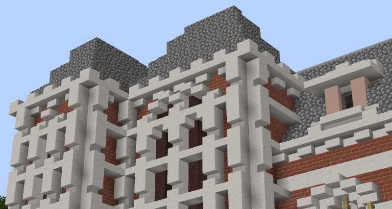 Architecture on Minecraft Servers