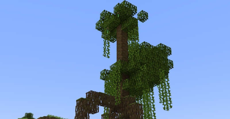 mangrove tree in minecraft