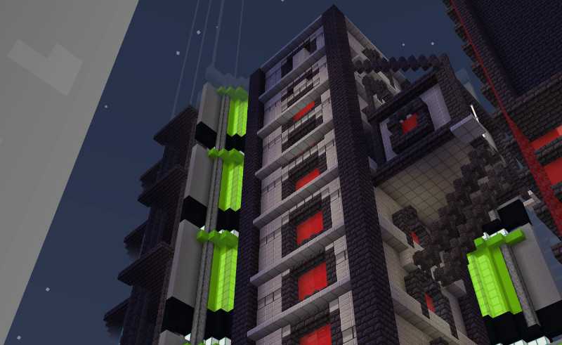 minecraft creative building skyscraper