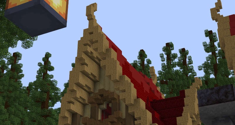 Minecraft SkyBlock Island House