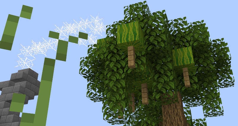 Minecraft SkyBlock Server Tree