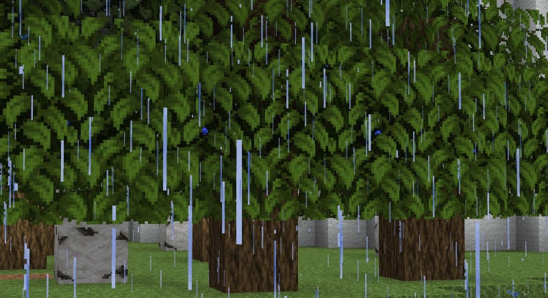 tree farm on minecraft skyblock