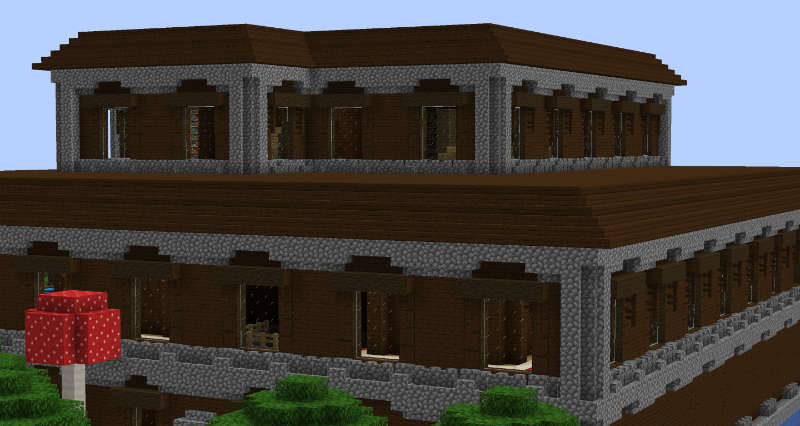 Woodland Mansion in Minecraft