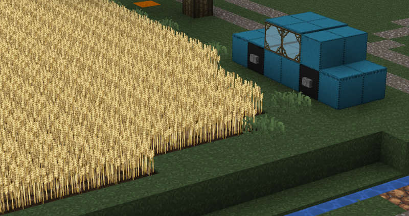 Garden on Minecraft prison