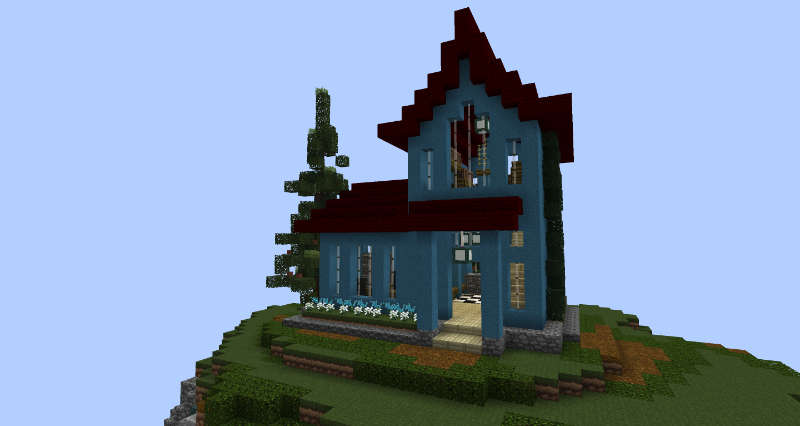 House on Minecraft MMO