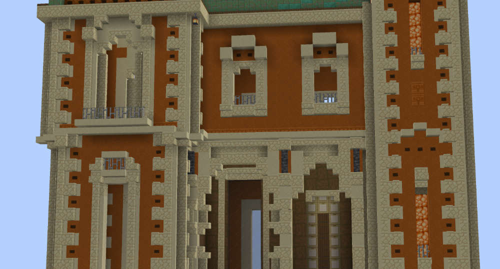 Victorian Build on Minecraft Creative Servers